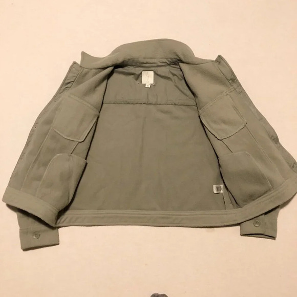 Joie Anthropologie Soft Fleece Boxy Shacket Womens Size  XL - Picture 8 of 16